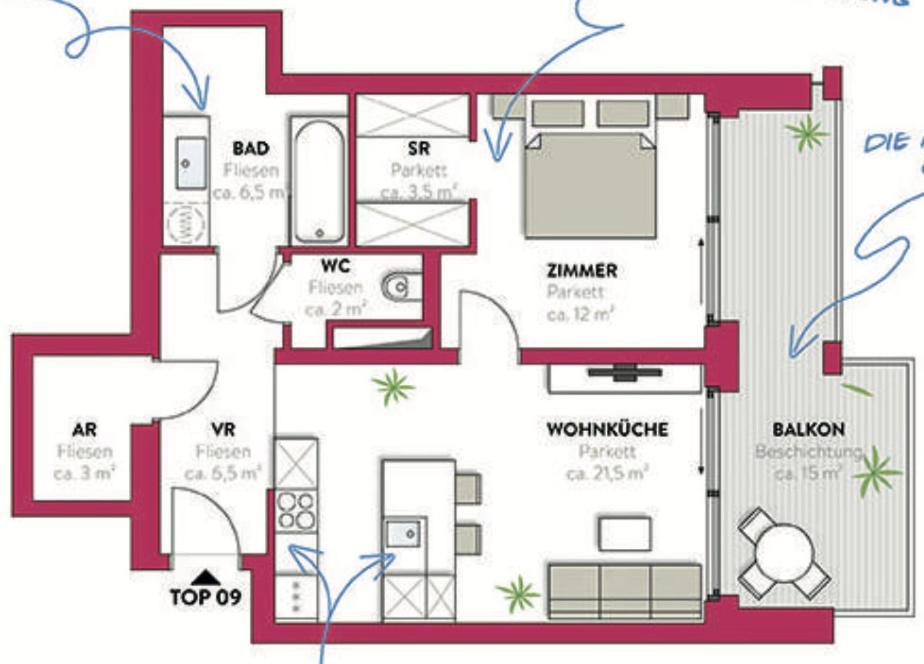 Ferienwohnung GRÜN&URBAN - direkt an der Therme - 15 Minuten ins Zentrum Wien Exterior foto